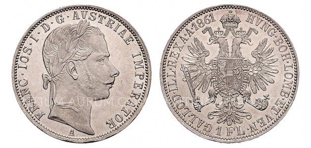 1 ZLATNÍK 1861 A FRANTIŠEK JOSEF I.