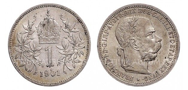 1 KORUNA 1901 FRANTIŠEK JOSEF I.